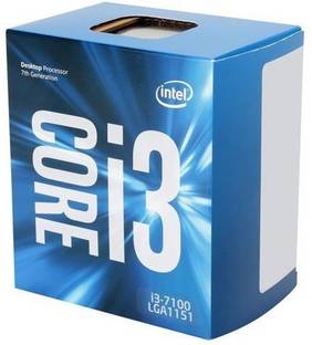 Intel Core i3-7100 7th Generation 3.9 GHz LGA 1151 Socket 2 Cores 4 Threads 3 MB Smart Cache Desktop Processor