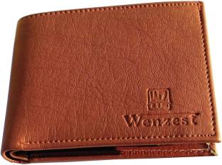 WENZEST Boys Tan Artificial Leather Wallet