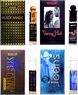 MAYUR Perfume Lover Attar Combo (4Pcs Of 8Ml) Floral Attar