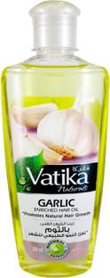 VATIKA NATURAL GARLIC ENRICHED IMPORTED HAIR OIL ORIGINAL & PROMOTES NATURAL HAIR GROWTH  Hair Oil