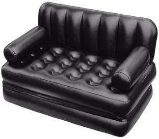 Easymart 5 In 1 Air Bed PVC (Polyvinyl Chloride) 3 Seater Inflatable Sofa