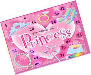 PartyStuff Princess kukuba 2 - Designer Kukuba in Tambola Housie (24 Cards) Party & Fun Board Game