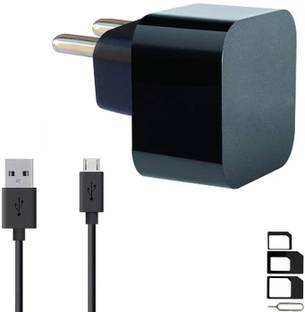 UrCart Wall Charger Accessory Combo for Samsung Galaxy A9 Pro, Samsung Galaxy J7 Pro, Samsung Galaxy On Max, Samsung Galaxy J7 Max, Samsung Galaxy On8, Samsung Galaxy On Nxt, Samsung Galaxy J7 Nxt, Samsung Galaxy J7 Prime Charger Original Adapter Like Wall Charger, Mobile Power Adapter, Fast Charger, Android Smartphone Charger, Battery Charger, High Speed Turbo Travel Charger With 1 Meter Micro USB Cable Charging Cable Data Cable