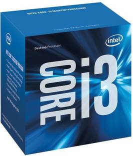 Intel Core i3-6100 6th Generation 3.7 GHz LGA 1151 Socket 2 Cores 4 Threads 3 MB Smart Cache Desktop Processor