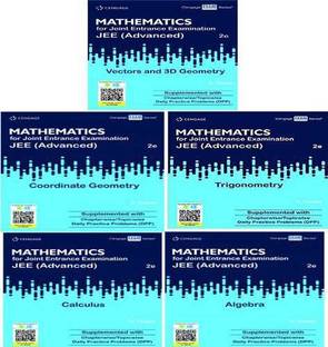 Cengage Maths Author G Tewani ( Calculus , Alzebra , Coordinate , Trignomantry , Vector 3D ) Set Of 5 Books