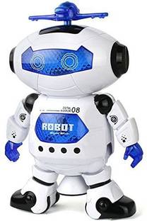 Bubbly Giggles Musical and Naughty Dancing Robot with 3D Lights