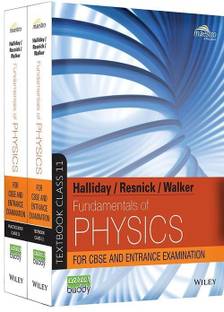 Halliday/ Resnick/ Walker, Fundamentals of Physics (Text and Practice book) 1 set, Class 11