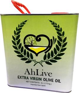 ahlive EXtra Virgin Olive Oil Tin