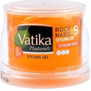 वाटिका Rock Hard Styling Gel EXTREME HARD बालों का जेल