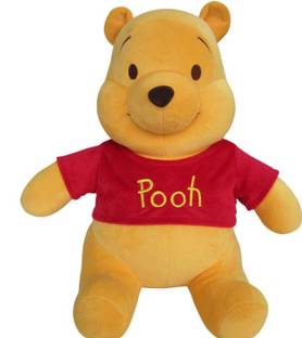 Wonderland Toys Pooh teddy bear soft toy for kids  - 25 cm