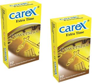 CAREX Extra Time Power Shot Premium Malaysian ( 10 X 2 =20 ) Condom