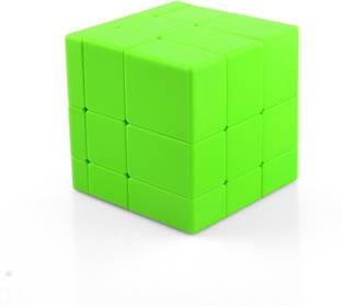ADICHAI Stickerless Green Coloured Mirror Cube Smooth Finising