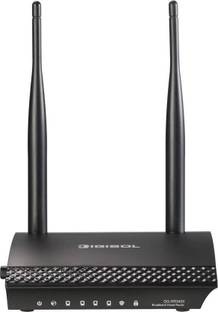 DIGISOL DG-HR3400 Wireless Router 2.4 GHz 300 Mbps Wifi Speed Single Band External Antenna Ethernet (Cable Broadband)