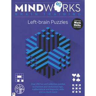 Mindworks Brain Training Left - Brain Puzzles  - Over 250 Fun and Addictive Puzzles to Improve Your Deductive Logic, Mathematical and Linguistic Skills and So Much More!