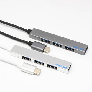 Tobo 4 USB 3.1A Hub to USB-C OTG Type-C Adapter Dock For MacBook Pro Aluminium 4-IN-1 T-809A USB Hub