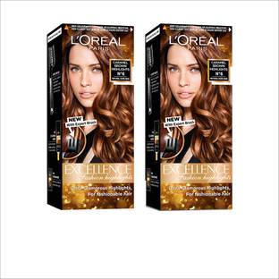L'Oréal Paris Excellence Fashion Highlights Hair Color, Pack of Two , Caramel Brown