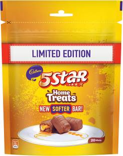Cadbury 5 Star Chocolate Home Treats Limited Edition, 200 gm Pack Bars