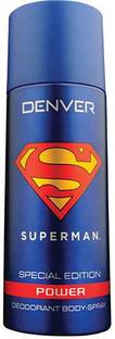 DENVER Superman Power Deo 150 Ml Deodorant Spray  -  For Men