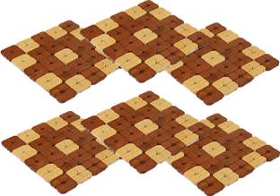 KUBER INDUSTRIES Square Pack of 6 Table Placemat