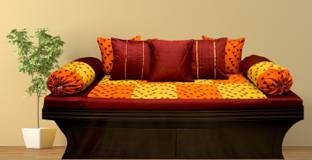 Vissage Cotton Geometric Diwan Set