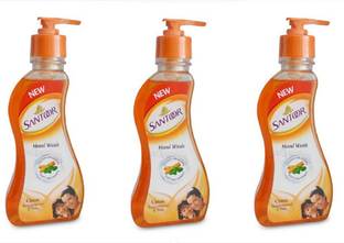 Santoor hand wash orange for smooth hands Hand Wash Bottle