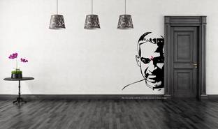 PEACOCKRIDE 100 cm Endrendrum Raja Self Adhesive Sticker