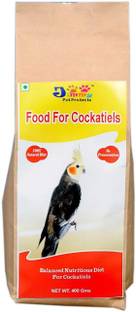 Jimmy Food For Cockatiel - 400 GMS 0.36 kg Dry Adult Bird Food