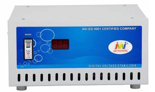 Servomate 5 KVA Mainline Automatic Stabilizer 100% Copper (90v-300v) Voltage Stabilizer