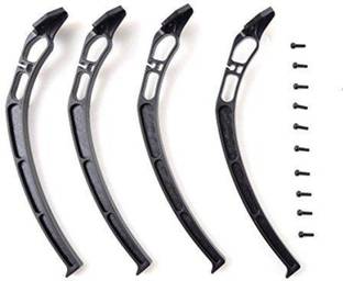 KitsGuru (1 Set) universal Tall Landing gear skids DJI F450 F550 FPV Black or White Miscellaneous Electronic Hobby Kit
