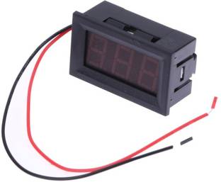 KitsGuru 0.56 inch Digital LED Red Voltmeter Panel DC 3.2V - 30V Voltmeter