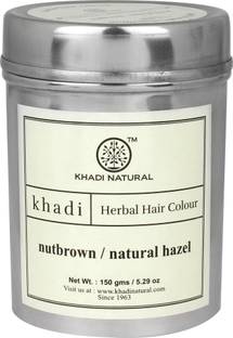KHADI NATURAL Herbal Nut Brown Henna - Natural Hazel