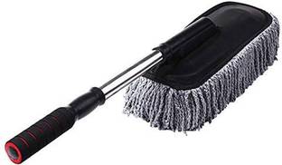OAN Multipurpose Microfiber Cleaning Duster With Extendable Telescopic Wall Hanging Handle Wet and Dry Duster