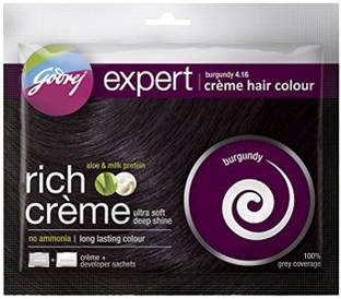Godrej Expert Creme hair Burgundy Colour 20g , Burgundy