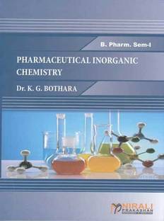 PHARMACEUTICAL INORGANIC CHEMISTRYPHARMACEUTICAL INORGANIC CHEMISTRY