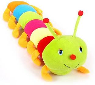 Firstep Multicolour Cotton Caterpillar Cushion Soft Toy  - 55 cm