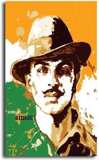 PIXELARTZ - Shaheed Bhagat Singh Poster 3D Poster
