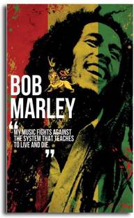 PIXELARTZ - Bob Marley Poster 3D Poster