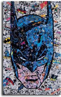 PIXELARTZ - Batman Head Collage Poster 3D Poster