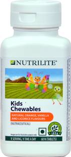 Amway Nutrilite Kids Chewable 60 N (Tablets) Now in New Shape