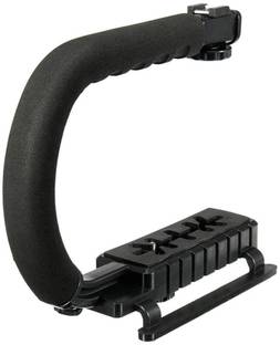 BOOSTY Universal Stabilizer C-Shape Bracket Video Handheld Grip For DSLR DV Camera Low Height Photography Camera Rig