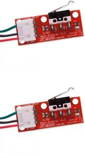 KitsGuru (Set of 2) CNC 3D Printer Mech Endstop Switch RepRap Makerbot Prusa Mendel RAMPS1.4 (Set of 2) Electronic Components Electronic Hobby Kit Electronic Components Electronic Hobby Kit