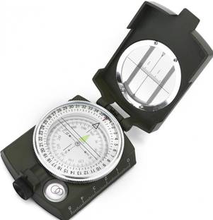 CASON Waterproof Army Metal Lensatic Prismatic Navigator For Directions Military Compass