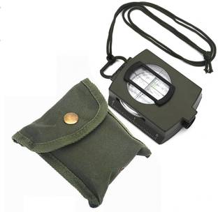 CASON Army Waterproof Metal Lensatic Prismatic Navigator For Directions Military Compass