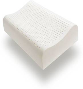 SLEEP SPA Latex Polka Orthopaedic Pillow Pack of 1