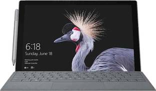 MICROSOFT Surface Pro Intel Core m3 7th Gen 7Y30 - (4 GB/128 GB SSD/Windows 10 Pro) M1796 2 in 1 Laptop