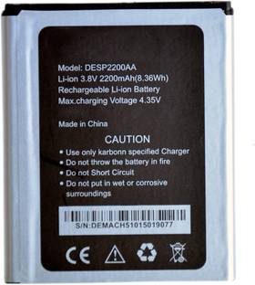 MOBACC Mobile Battery For  Karbonn MACH 5 KB-5E