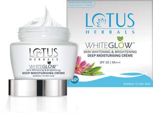 LOTUS HERBALS Skin Whitening & Brightening Deep Moisturising Crème SPF-20 PA+++