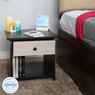 Valtos Engineered Wood Bedside Table