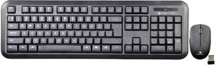 ZEBRONICS Companion 101 Mouse & Wireless Standard Laptop Keyboard Compatible with Desktop, Laptop, Mac