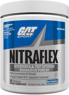 GAT Nitraflex, 30 Serving, Blue Raspberry (Fresh Stock)